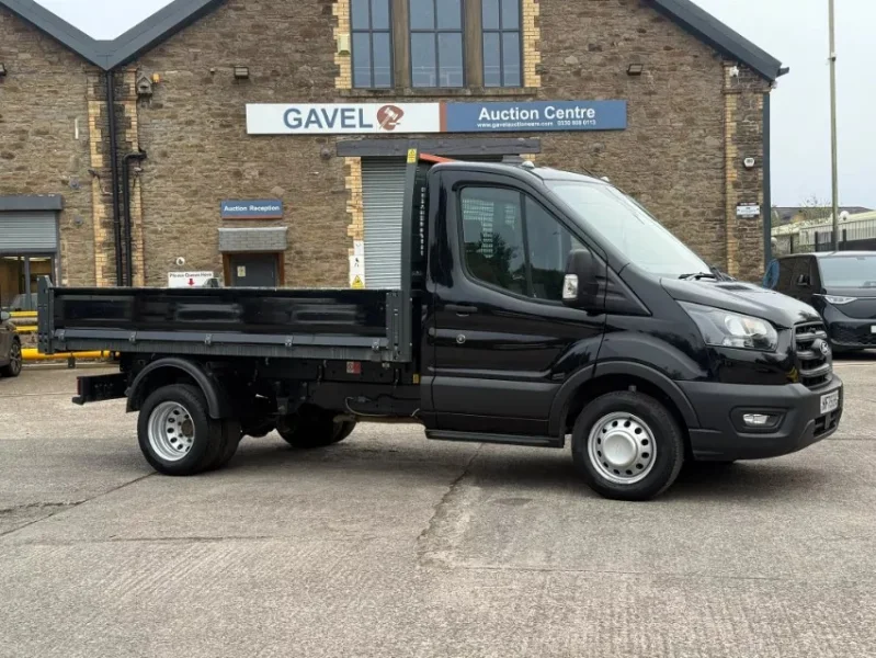 Gavel Auctioneers Ltd - 2025 Ford Transit 350 Leader Ecoblu Tipper available at Auction - Auction Image 1