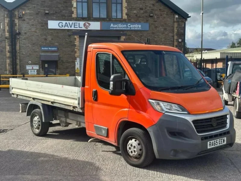 Gavel Auctioneers Ltd - Unreserved Online Auction - 2016 Fiat Ducato 35 Multijet Flatbed - Auction Image 1
