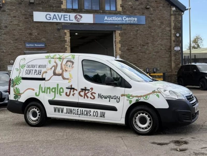Gavel Auctioneers Ltd - Unreserved Online Auction - 2016 Peugeot Partner CRC HDI Van - Auction Image 1