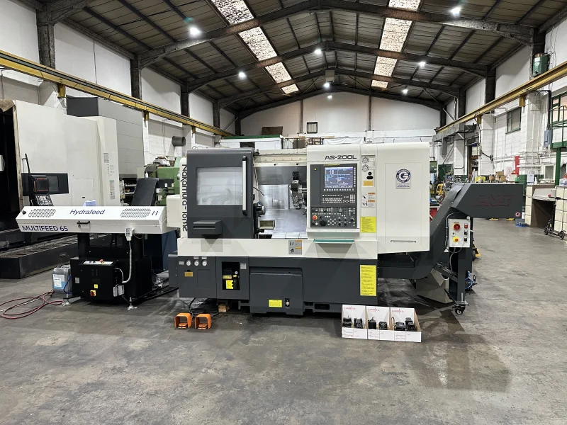 Cottrill & Co - Late Model Nakamura-Tome AS200L Multi-Tasking Precision Turning Centre (2023) at Auction - Auction Image 2