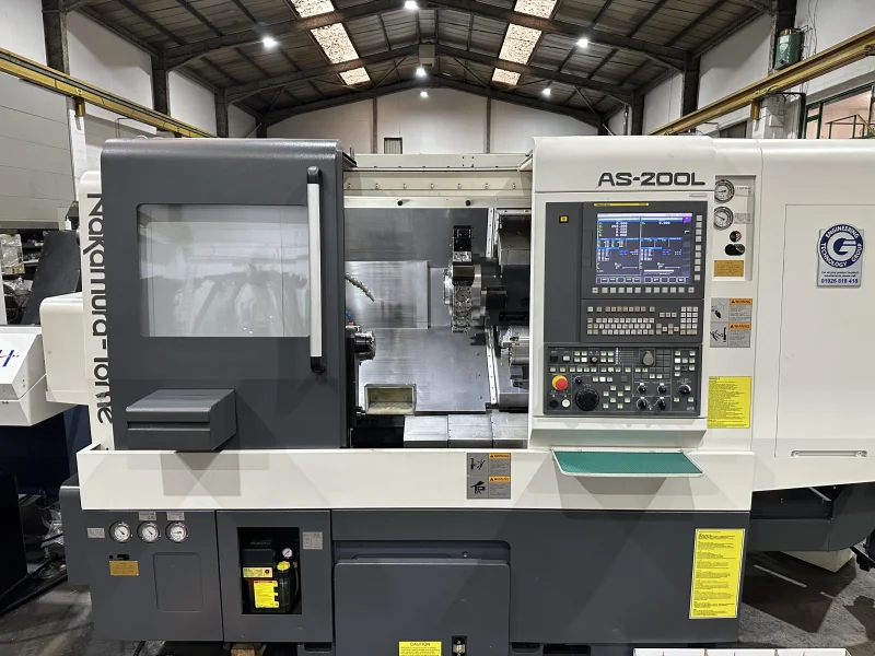 Cottrill & Co - Late Model Nakamura-Tome AS200L Multi-Tasking Precision Turning Centre (2023) at Auction - Auction Image 5