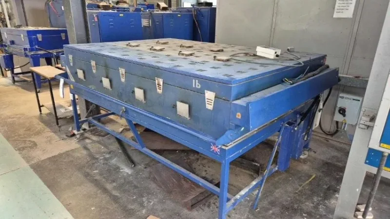 Sanderson Weatherall LLP - Leeds - Traditional Glass Making & Ceramics Equipment, Fork Lift, Gallery Furniture & Office Equipment at Auction - Auction Image 1