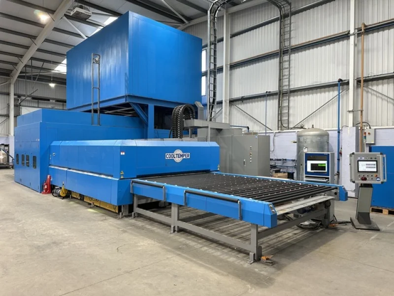 Cottrill & Co - Complete Glass/Glazing Sealed Units Manufacturing Facility, featuring 2024 CoolTemper PowerJet Convection Glass Furnace, Forel IG Line, YinRui Glass Cutting Tables and more at Auction - Auction Image 1
