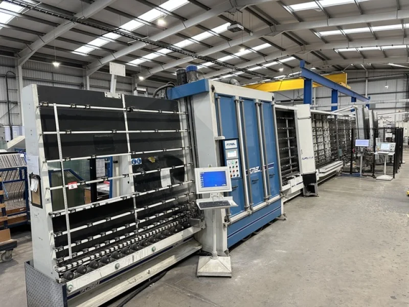 Cottrill & Co - Complete Glass/Glazing Sealed Units Manufacturing Facility, featuring 2024 CoolTemper PowerJet Convection Glass Furnace, Forel IG Line, YinRui Glass Cutting Tables and more at Auction - Auction Image 5