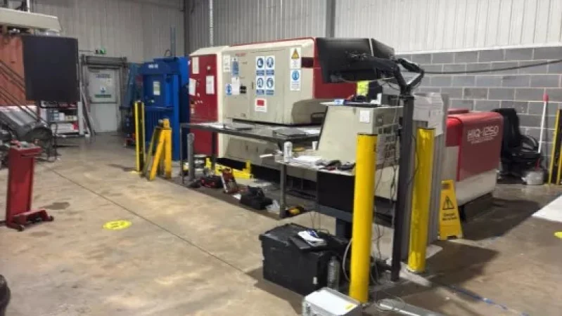 Sanderson Weatherall LLP - Metalworking Machinery, Roller-Shutter Door Laths Production Line & Factory Equipment available at Auction - Auction Image 5