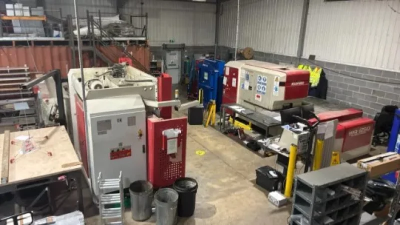 Sanderson Weatherall LLP - Metalworking Machinery, Roller-Shutter Door Laths Production Line & Factory Equipment available at Auction - Auction Image 9