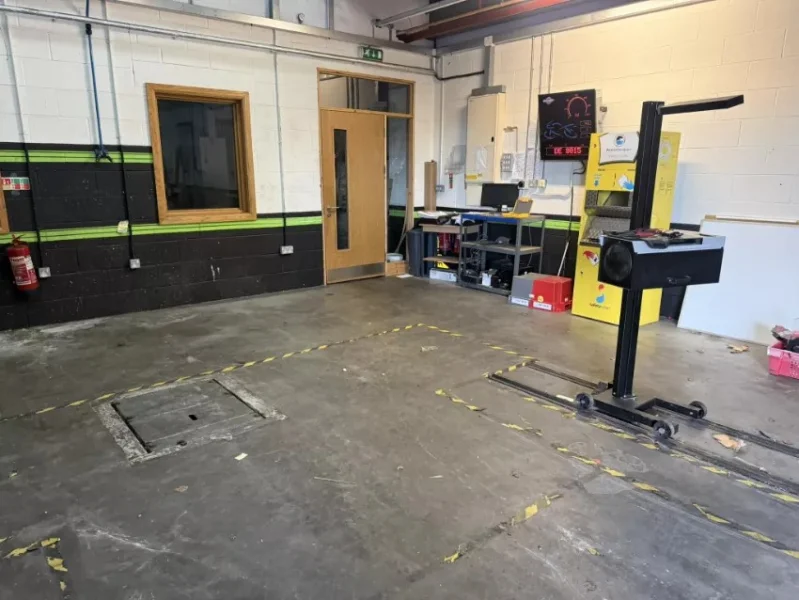 Gavel Auctioneers Ltd - Unreserved Online Auction - Motorcycle MOT Testing Bay - Auction Image 1