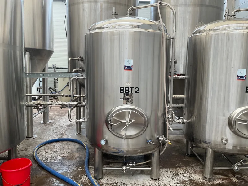 BPI - Brewery Plant & Equipment to include Fermenting Vessels, Bright Beer Tanks, Bottling Line & more at Auction - Auction Image 1