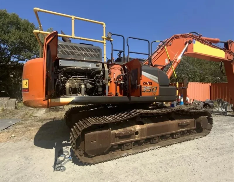 Gavel Auctioneers Ltd - Unreserved Online Auction - Salvage 2021 Hitachi ZX350LC-7 Excavator - Auction Image 1