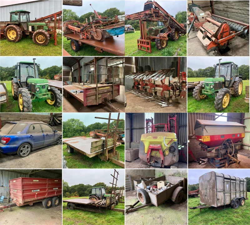 Stags - Online Timed Auction Dispersal Sale of Vehicles, Trailers, Farm/Swede Processing Machinery, Livestock, Grain, General & Vintage Equipment - Auction Image 1