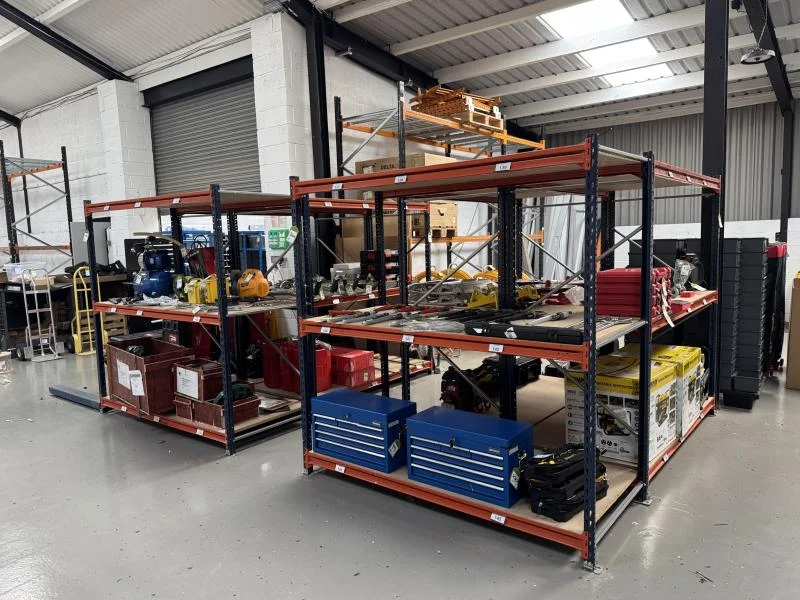 Pinder Asset Solutions Ltd - LWF UK Ltd Closure – Fibre Optic Monitoring, Splicing and Cable Laying Equipment, Cable, Unused Pipe Fittings, Unused and Used Electrical/Hand Tools, Generators, Racking, Spares at Auction - Auction Image 1