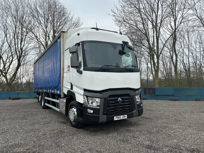 BPI Auctions - 2019 Renault D Wide 320 DTI8 Dropside Lorry with Palfinger Crane & 2019 Renault T Range 26 Tonne Curtainsider Auction - Auction Image 4