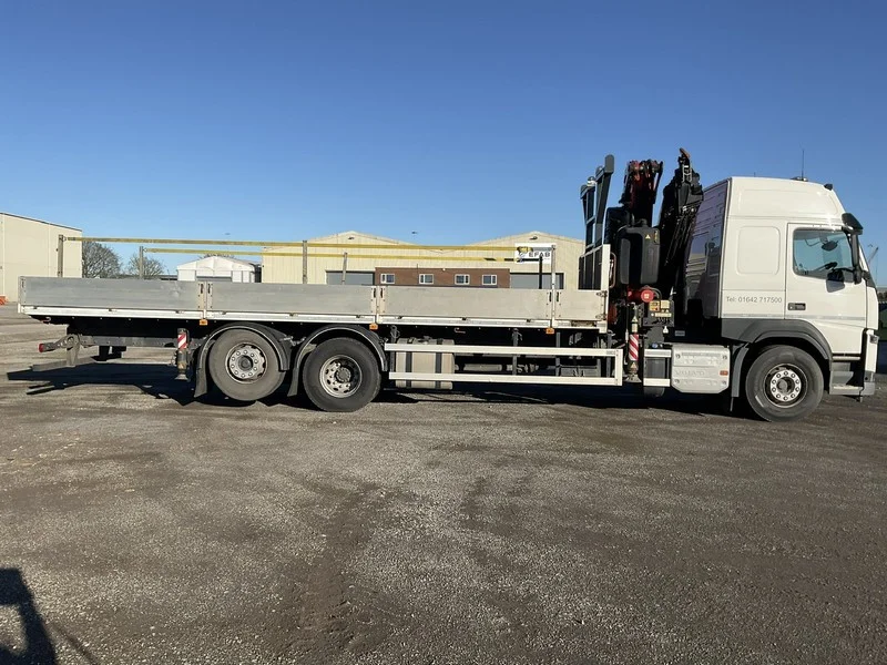 BPI Auctions - 2019 Volvo FM 380 Euro 6 28 Tonne Rigid Bed Dropside Wagon with Fassi F395 Auction - Auction Image 2