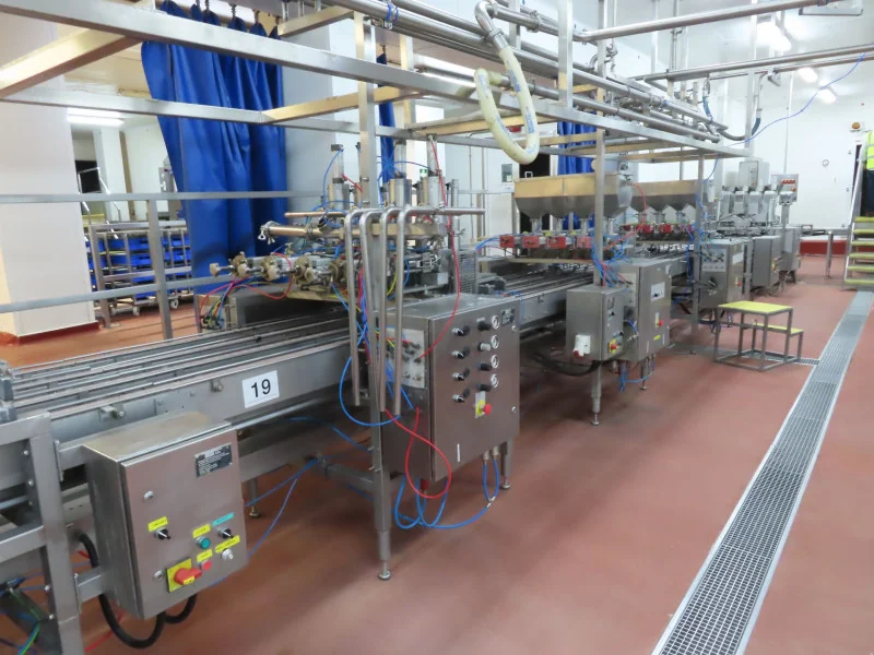 Food Machinery 2000 Limited - Leamington Desserts - Entire Trifle, Sundae, Cheesecake & Pot Dessert Production & Packing Facility Auction (Inc Complete Dairy Processing Plant) - Auction Image 1