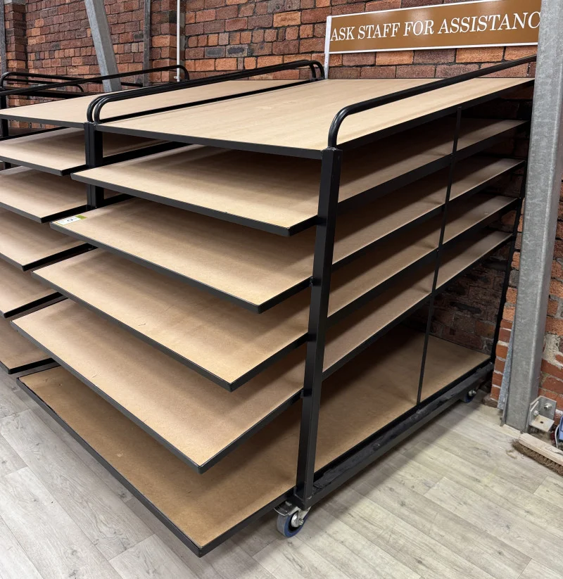 Pinder Asset Solutions Ltd - Retirement Auction of a Soft Furnishings Retailer, 1000s of Meters Fabric Stocks, Making Up Eq & Tables, Display Units, Handling, Accessories - Auction Image 5