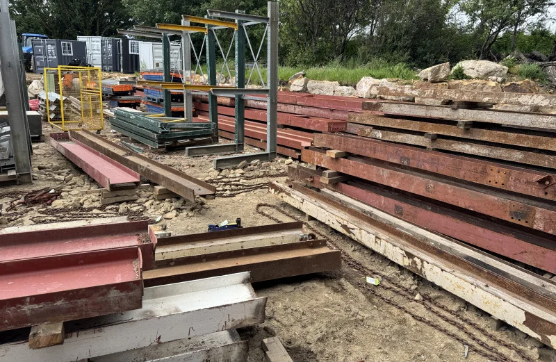 Pinder Asset Solutions Ltd - Stocks, Shop Fittings & Racking from Depots of a Major Builders Merchant, Over 80 Steel Girders, 2025 JAC Forklift, Gulf Stream Sun Voyager RV - Auction Image 1