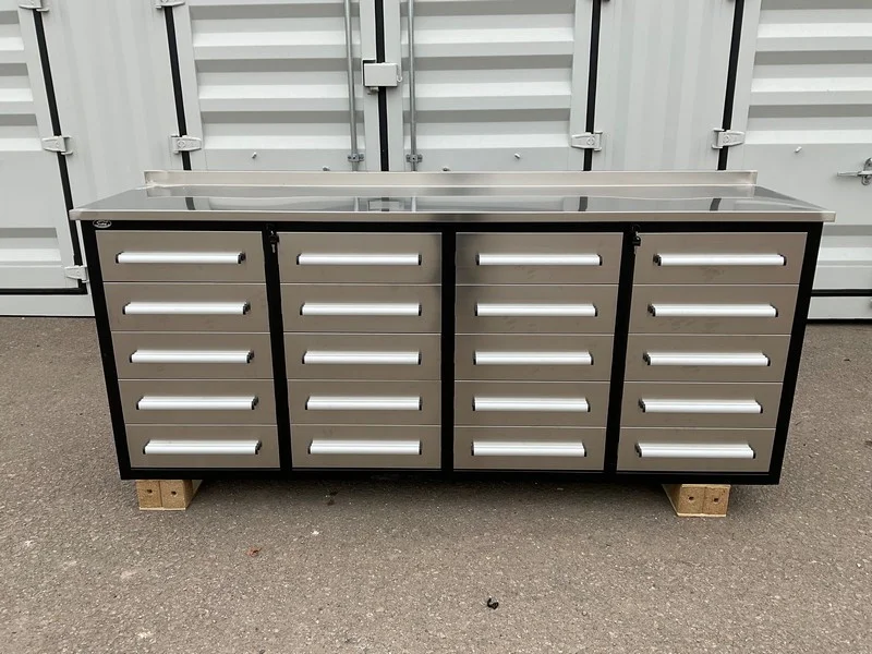 BPI Auctions - Unused Portable Double Toilet Units, Workbenches with Drawers, Tool Cabinets, Heavy Duty Farm Gates, Sheep Pens & More at Auction - Auction Image 1