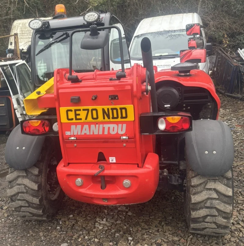 Pontypridd Auctions Ltd. - Auction of Manitou MT625H Telehandler with Loading Bucket - Registration Number CE70 NDD - Auction Image 4