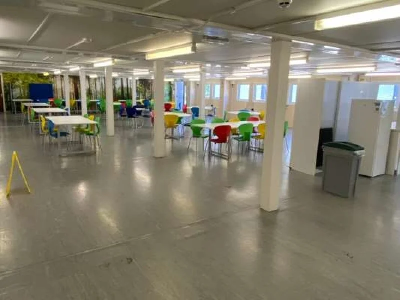 BPI Auctions - 80ft x 12ft 22 Bay Modular Building with Canteen, Toilets, Meeting Rooms, Prayer Room, Cafeteria & Cooking Area - Auction Image 4