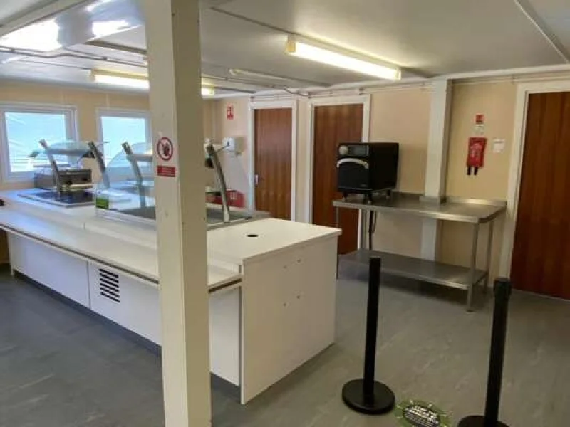 BPI Auctions - 80ft x 12ft 22 Bay Modular Building with Canteen, Toilets, Meeting Rooms, Prayer Room, Cafeteria & Cooking Area - Auction Image 5