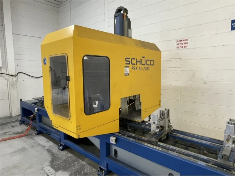 Gordon Brothers - CNC & Conventional Aluminium Profile Plant & Machinery, Combilift 3T Multidirectional Forklift & Mercedes Sprinter 3.5T Dropside Auction - Auction Image 4