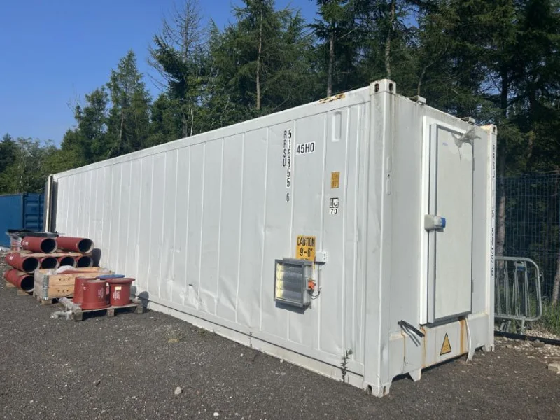JPS Chartered Surveyors - Electric Heated Wood Drying Kiln in 40ft Insulated Shipping Container Auction - Auction Image 1