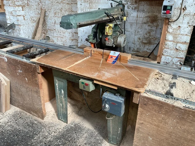 BPI Auctions - Entire Contents of Wooden Staircase Manufacturer to include Planer Moulder, Tenoning Machine, Panel Saw, Chisel Morticer & More at Auction - Auction Image 3