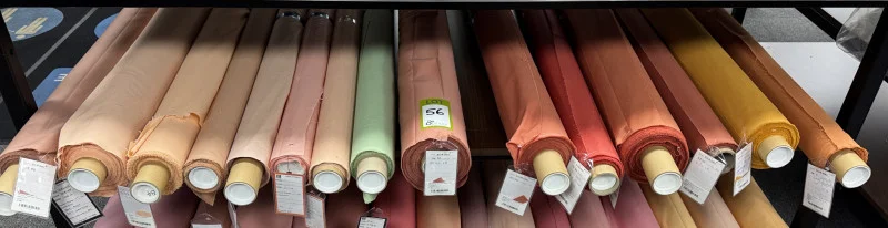 Pinder Asset Solutions Ltd - Retirement Auction of a Soft Furnishings Retailer, 1000s of Meters Fabric Stocks, Making Up Eq & Tables, Display Units, Handling, Accessories - Auction Image 7