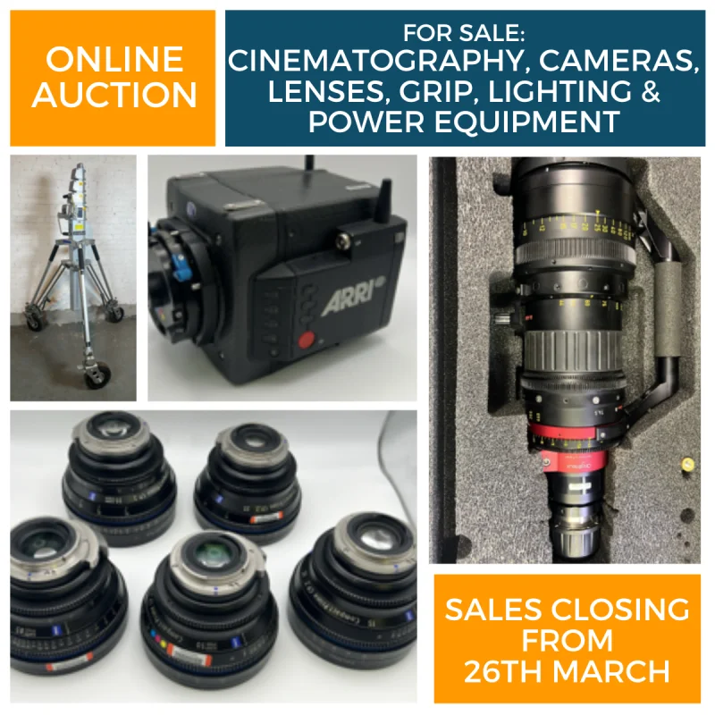Hickman Shearer - Cameras, Lenses, Grip, Lighting And Power Equipment Auction - Auction Image 1