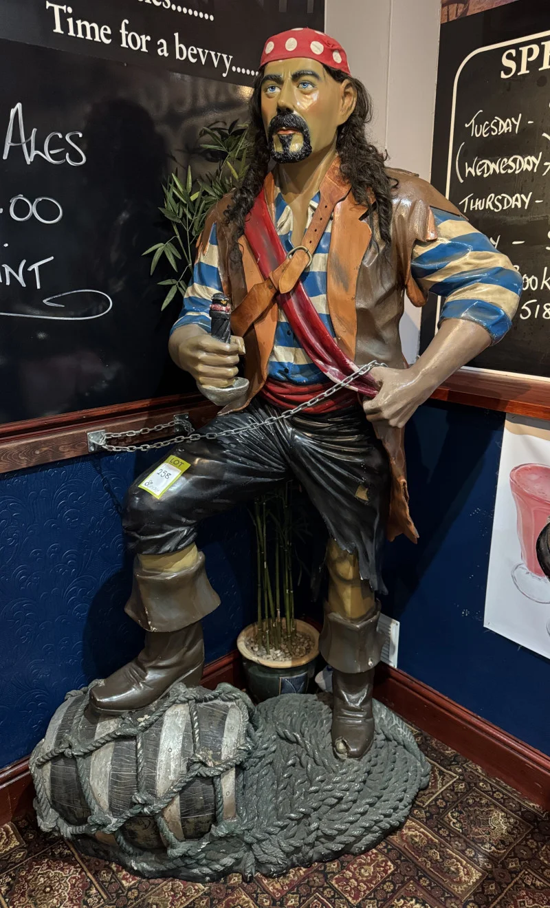 Pinder Asset Solutions Ltd - Liquidation of a Pirate Themed Bar/Restaurant inc Catering, Bar & Restaurant Furniture, Sound/Lighting, Pirate Memorabilia, Wet Stocks at Auction - Auction Image 2