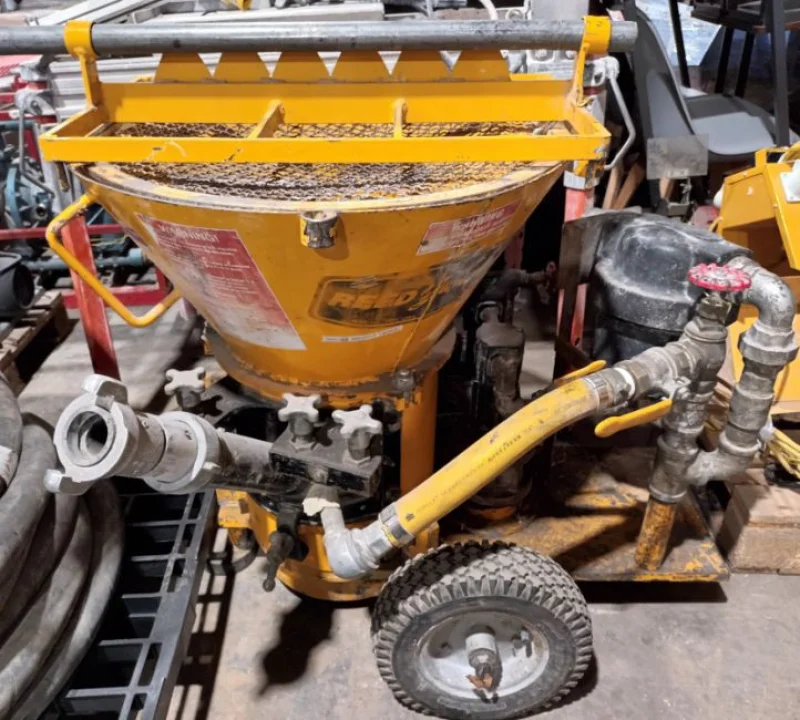 JPS Chartered Surveyors - Engineering & Tools Auction featuring Reed Sova Air Gunite Machines, Jack Hammers, Full Respirator Kits, Makita Tools, Bandsaws & More - Auction Image 1