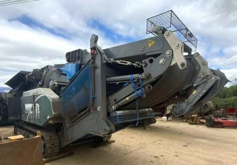 Salvue Ltd. - 2023 Rubble Master RM 120X Hybrid Compact Crusher - Fire Damaged - Auction Image 1