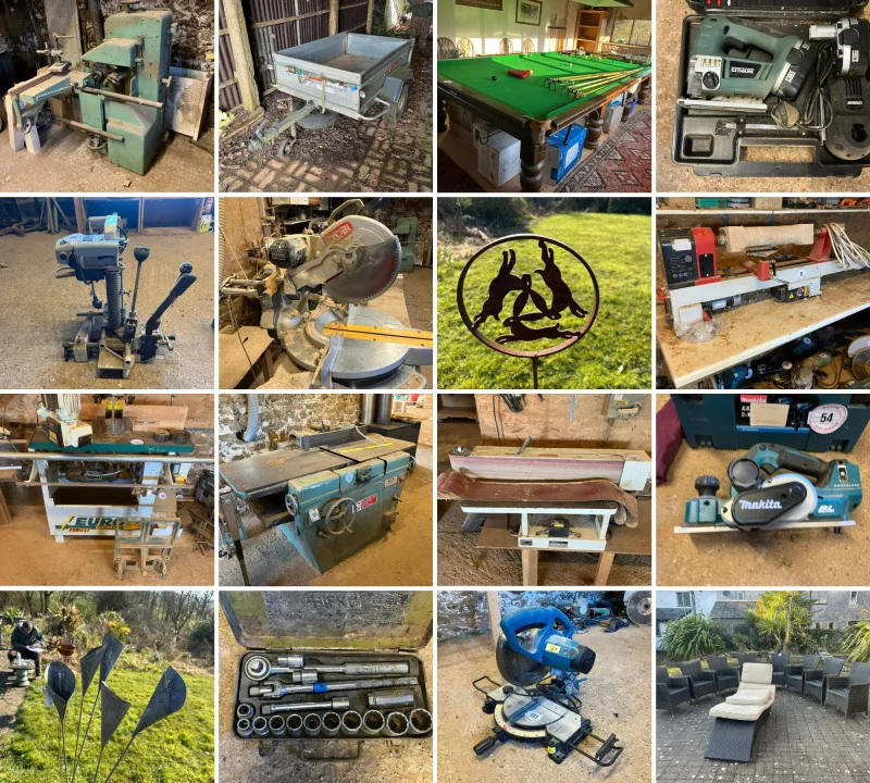 Stags - Woodworking & Garden Equipment Auction - Auction Image 1