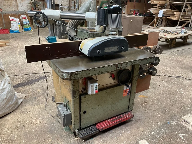 BPI Auctions - Entire Contents of Wooden Staircase Manufacturer to include Planer Moulder, Tenoning Machine, Panel Saw, Chisel Morticer & More at Auction - Auction Image 6