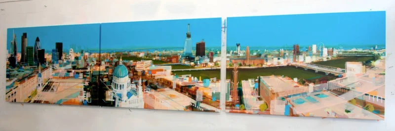 Pinder Asset Solutions Ltd - Online Auction: Range of High End Designer Office Breakout and Meeting Furniture, Original Artwork of The City of London Skyline by Christopher Farrell - Auction Image 4