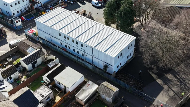 BPI Auctions - 18 Bay Modular Building (9.6m x 3.2m Bays) Auction - Auction Image 2
