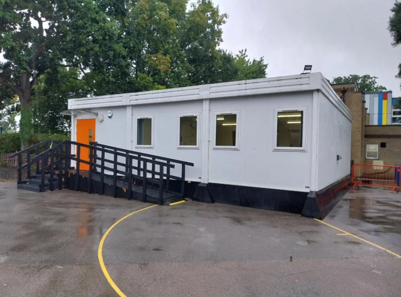 BPI Auctions - 3-Bay Modular School Building PMflex Classroom - Auction Image 1