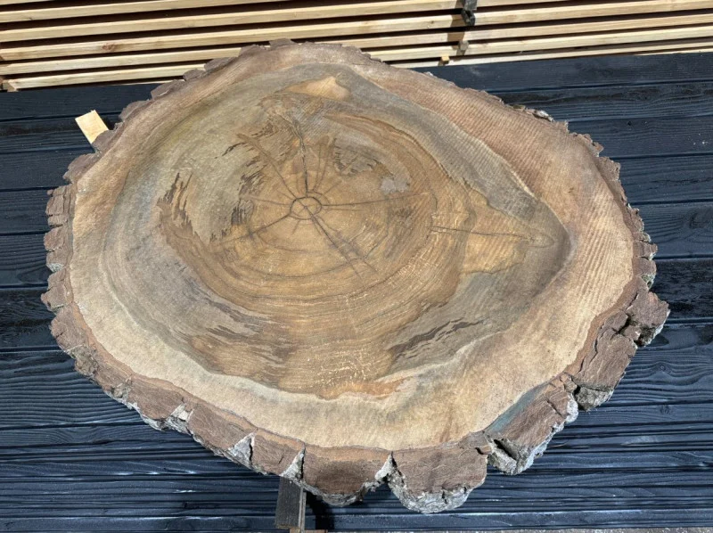BPI Auctions - Live Edge Timber Slab Auction to include Sapele, Spalted & Pippy, Pippy English, English Oak, English Walnut Coin / Cookie, Yew, Sycamore & more - Auction Image 5