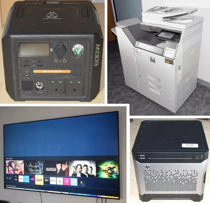 In2Corporate Ltd - Office Closure of a Green Tech Specialist - Heat Pump Systems, Solar Panels, Portable Power Stations, ﻿ ﻿EV Chargers, Office Furniture, Tools, Lenovo Laptops & More - Auction Image 3