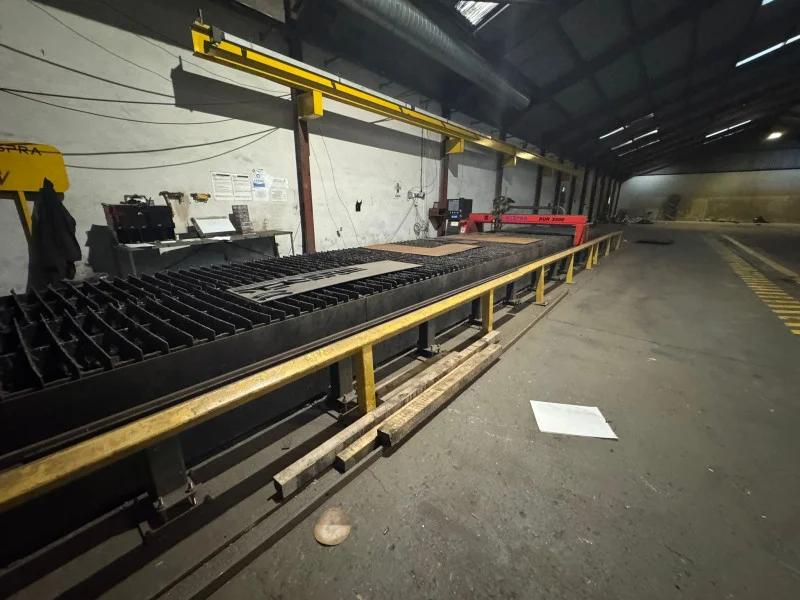 BPI Auctions - 2022 Kerf RUR 2500P Extension Plasma Cutting Machine & 2021 Baykal APHS 41240 Hydraulic Press Brake Auction - Auction Image 4