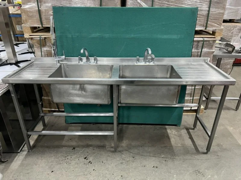 JPS Chartered Surveyors - Commercial Catering Auction featuring Fryers, Washing Machines, Adexa Twin Deck Electric Pizza Oven, Large Stainless Steel Catering Tables & More - Auction Image 5