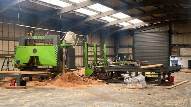 JPS Chartered Surveyors - Contents of a Saw Mill Auction to include: Mebor HTZ1100 Pro Sawmill, JCB Telehandler, Side Loader, Planer Thicknessets, Spindle Moulders, Motor Vehicle - Auction Image 1