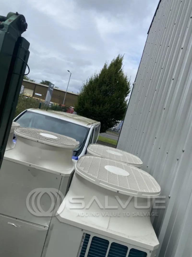 Salvue Ltd. - 2 x Unused Mitsubishi CAHV-R450YA-HPB Air Source Heat Pumps - Impact Damaged - Auction Image 5