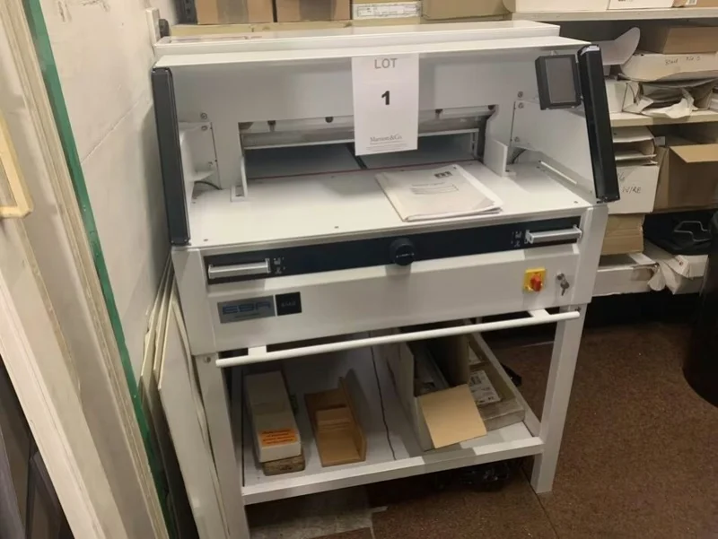Marriott & Co - Printing and Print Finishing Equipment Auction - Auction Image 1