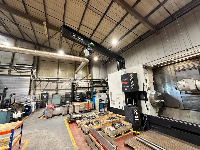 Cottrill & Co - Floor Standing Overhead/Jib Cranes, Fork Lift Trucks, Site Support Equipment and more at Auction - Auction Image 2
