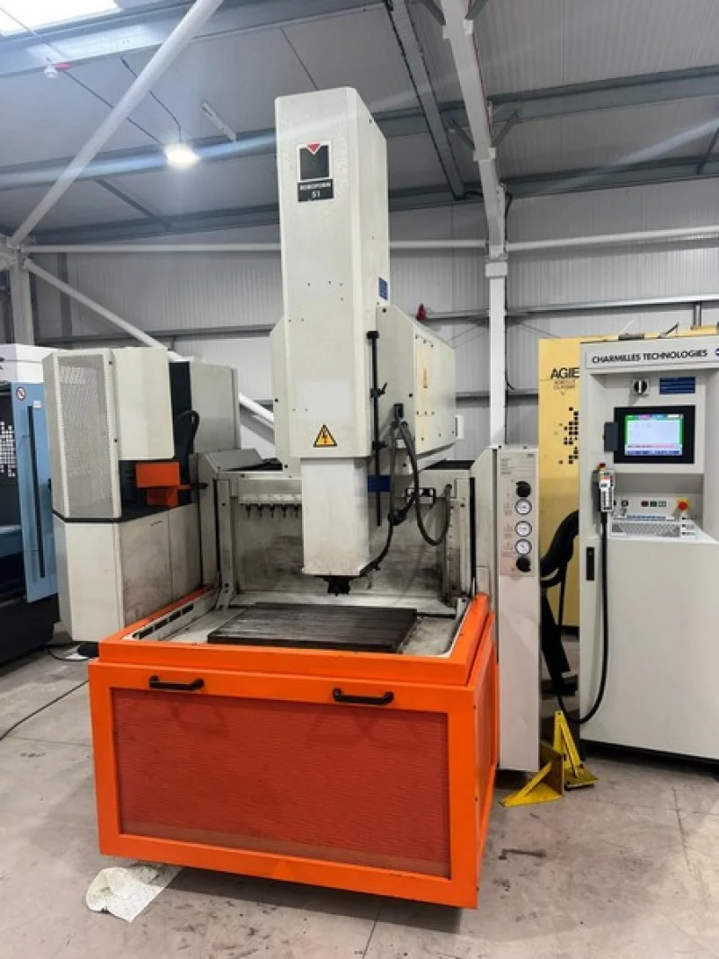 Cottrill & Co - Selection of AgieTron/Charmilles/ActSpark Wire & Die Sink CNC  EDM Machines Auction - Auction Image 2
