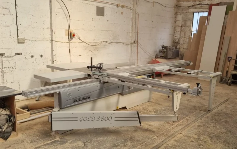BPI Auctions - Woodworking & Metalworking Equipment Auction to include Pangborn Shotblast Machine, Bending Rollers, Panel Saws, Edgebanders, Guillotine, CNC Machines, Planers & more - Auction Image 2