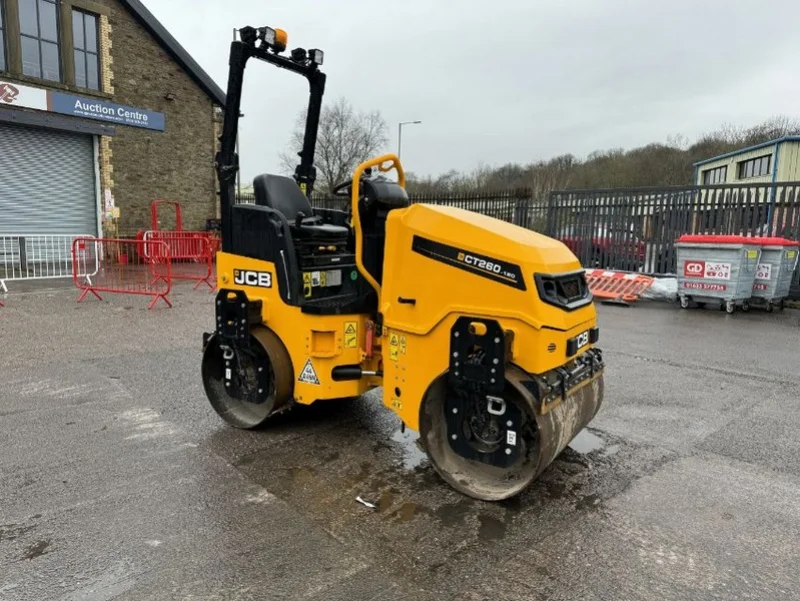 Gavel Auctioneers Ltd - Auction of 2017 JCB JS160 Excavator, 2012 JCB JS260 Excavator & JCB CT260 Tandem Roller - Auction Image 3