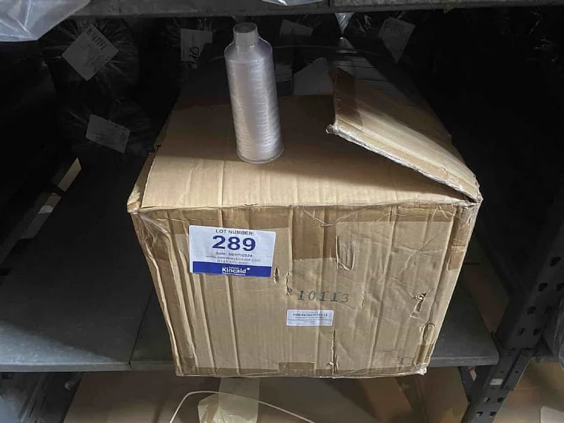 Sweeney Kincaid - Extensive Stock of Embroidery Supplies, Warehouse Equip & Textile Machinery - Auction Image 3