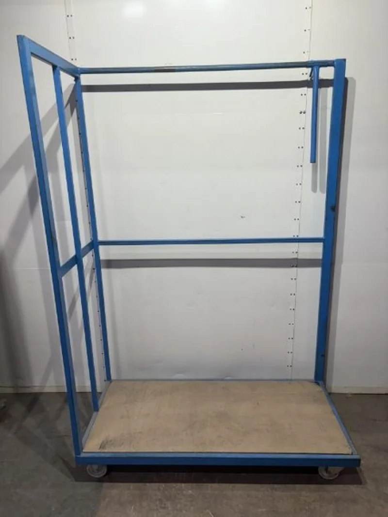 JPS Chartered Surveyors - Warehouse Equipment Auction - Large Quantity of Warehouse Trollies / Platform Trucks, ALMiG Compressor - Auction Image 3